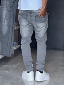 Calça Jogador Cinza Brow Jeans