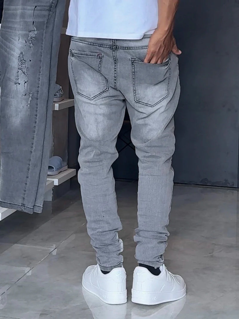 Calça Jogador Cinza Brow Jeans