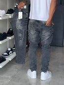 Calça Jogador Cinza Brow Jeans