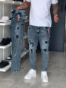 Calça Jogador Cinza Street Denim