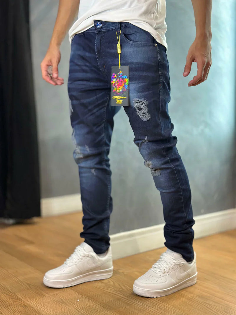 Calça Jeans Jogador City Denim (Original)